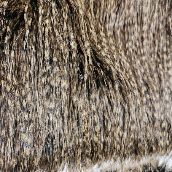 Regal Faux Fur Brown Vest w/ Hat Womens 2XL NWT - Picture 12 of 15